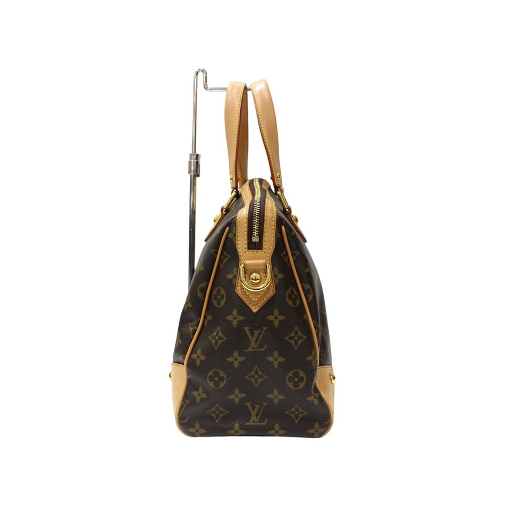 Louis Vuitton Monogram Brown Shoulder Handbag Retiro Bag
